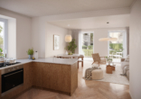 Wohnzimmer 2 - Luxus auf einer Ebene – mit Ihrem eigenen Gartenparadies