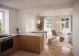 Beispiel Wohnzimmer - Eleganter Altbau, modern saniert – EG-Wohnung mit Garten-Oase