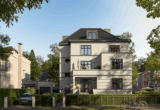 Außenvisualisierung - Stilvoll sanierter Altbau mit privatem Gartenidyll
