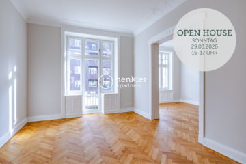 Open House 29.03. | Exklusive und sanierte Altbauwohnung im Herzen von Uhlenhorst, 22085 Hamburg, Etagenwohnung