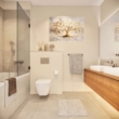 Badezimmer Beispiel - Reihenendhaus mit 335 m² Garten – Ruhe, Privatsphäre und Natur direkt vor der Tür