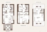 Grundriss Haus 5 - Reihenendhaus mit 335 m² Garten – Ruhe, Privatsphäre und Natur direkt vor der Tür