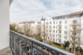 Ausblick Balkon vorne - Altbauklassiker in bester Lage von Eppendorf