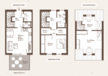 Grundriss Haus 1 - Reihenendhaus mit Galerie & Dachstudio – Ihr neues Zuhause mit viel Licht und Privatsphäre