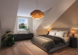 Schlafzimmer Beispiel - Reihenendhaus mit Galerie & Dachstudio – Ihr neues Zuhause mit viel Licht und Privatsphäre