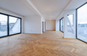 Wohnzimmer - Berlin, aber besser – exklusives Penthouse mit Weitblick