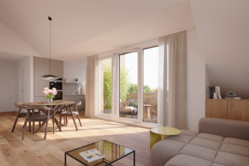 Über den Dächern Eilbeks – Studio-Loft mit Weitblick, 22089 Hamburg, Dachgeschoss